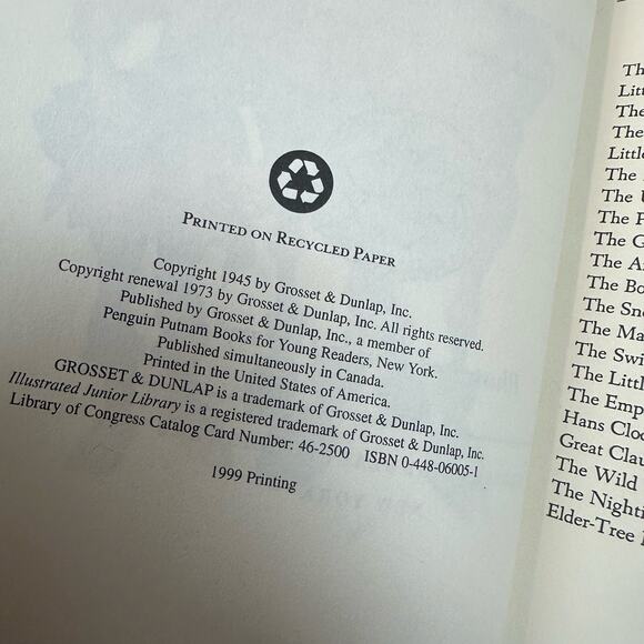 Fairy Tales Hans Christian Andersen Illustrated Junior Library Arthur Szyk Book - Picture 8 of 13